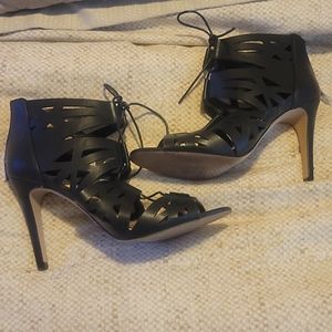 Jessica Simpson lace up heels